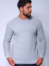BLUSA TRICOT NERVURA PEITO 1 COR