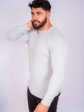 BLUSA GOLA CARECA MANGA RAGLAN  REF 4249